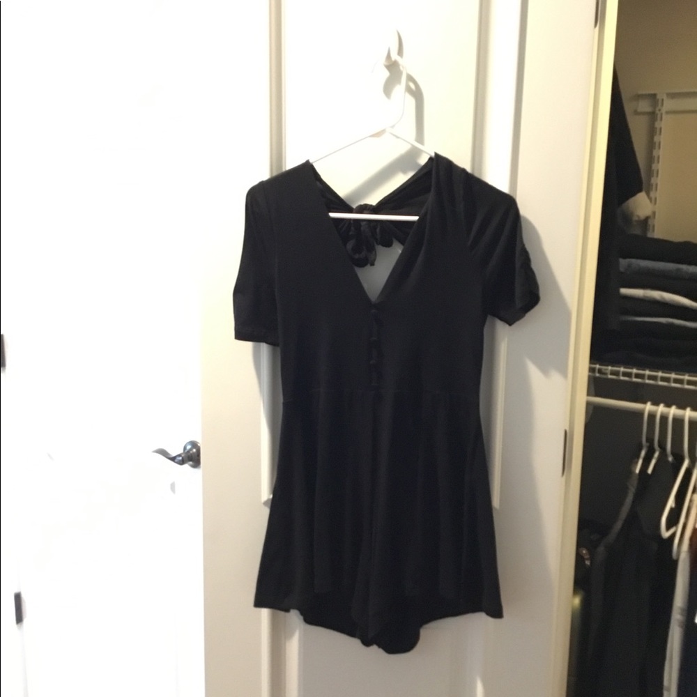 Black ASOS Romper